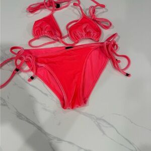 Triangl Swimwear Neon Pink Bikini